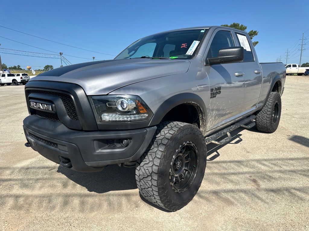 Billet Silver Metallic Clearcoat 2019 RAM 1500 Pickup Truck Four-Wheel Drive 8-Speed Automatic