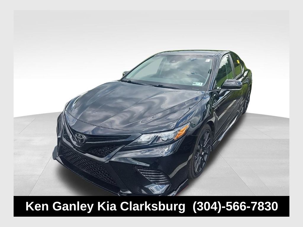 Midnight Black Metallic 2021 Toyota Camry Sedan Front-Wheel Drive 8-Speed Automatic