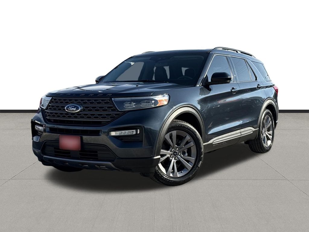 2022 Ford Explorer XLT Blue at Wharton Ford