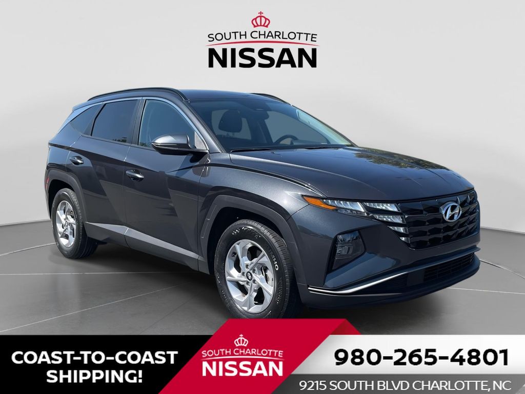 Portofino Gray 2023 Hyundai Tucson SUV / Crossover Front-Wheel Drive 8-Speed Automatic