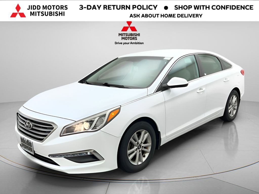 Quartz White Pearl 2015 Hyundai Sonata SE FWD Sedan Front-Wheel Drive 6-Speed Automatic
