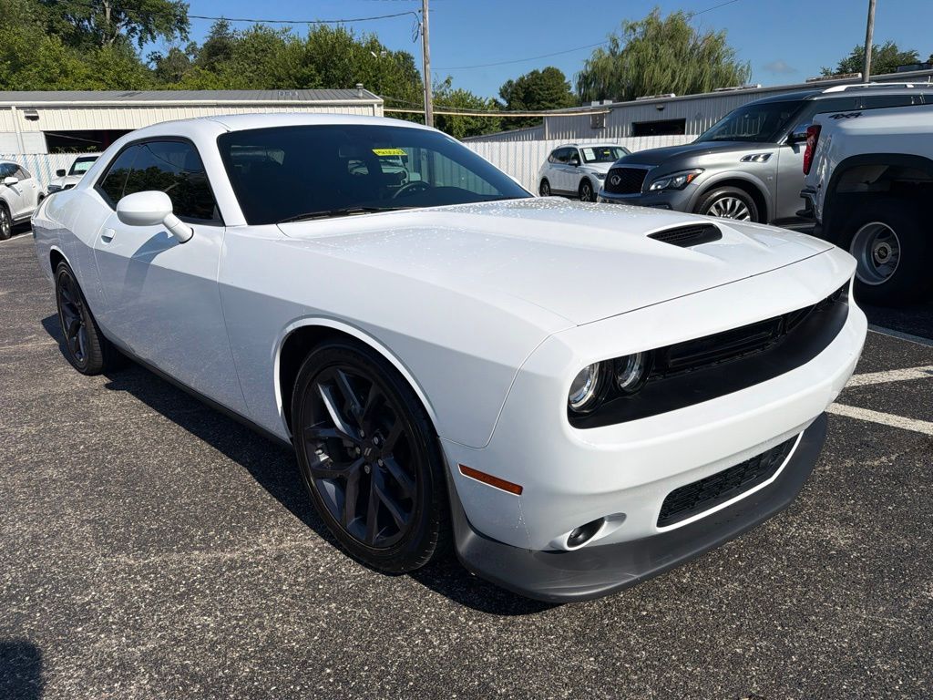 White Knuckle Clearcoat 2023 Dodge Challenger Coupe Rear-Wheel Drive 8-Speed Automatic