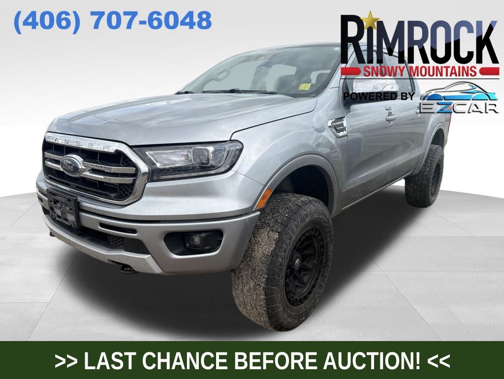 Silver Metallic 2023 Ford Ranger Pickup Truck Four-Wheel Drive Automatic