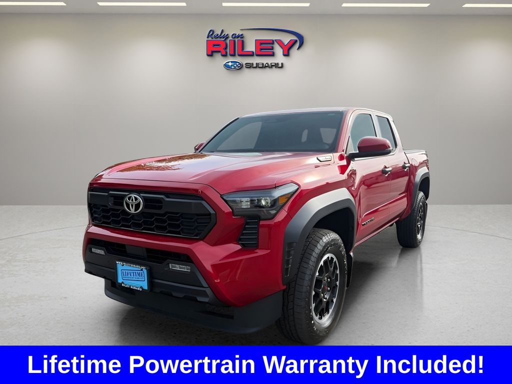 Red 2025 Toyota Tacoma Pickup Truck Four-Wheel Drive 8-Speed Automatic