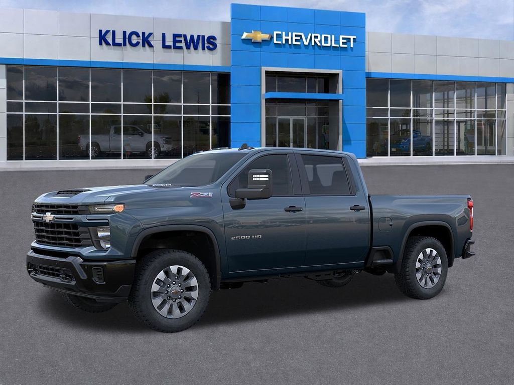2026 Chevrolet Silverado 2500HD Custom Blue at Luther Ford