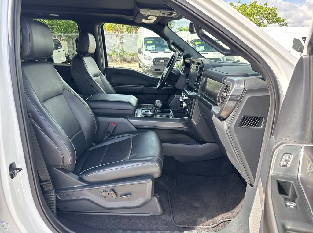 Certified Used 2025 White Ford Lariat image 29
