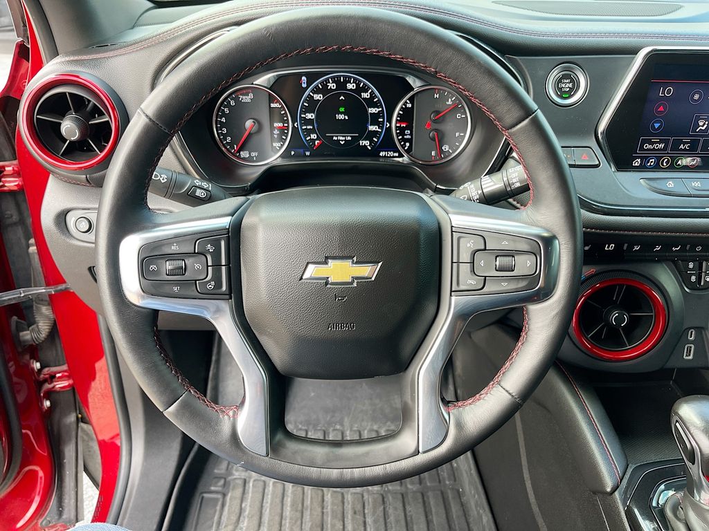 2022 Chevrolet Blazer RS Red at Durrett Motor Company