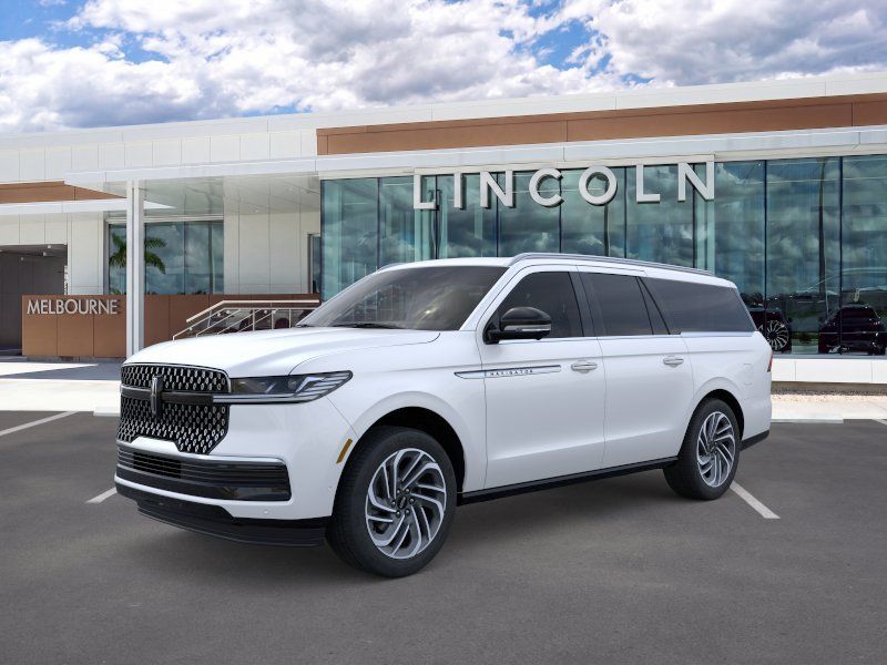 White Metallic 2025 Lincoln Navigator SUV / Crossover Four-Wheel Drive Automatic