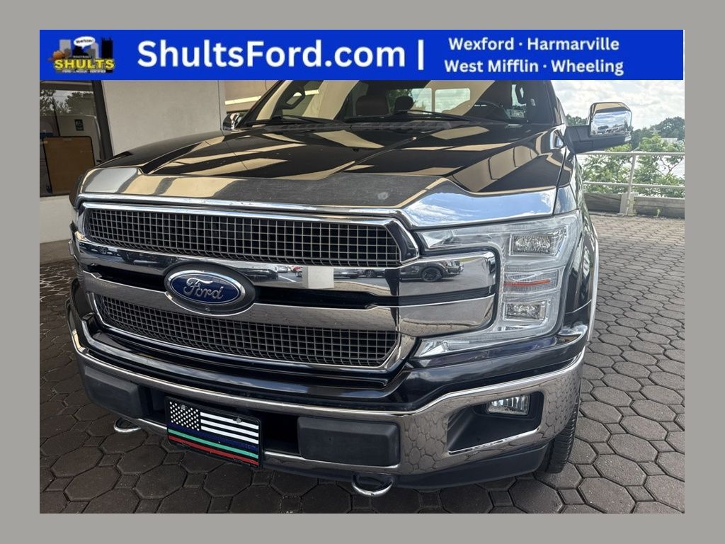 Black 2019 Ford F-150 Pickup Truck Four-Wheel Drive Automatic