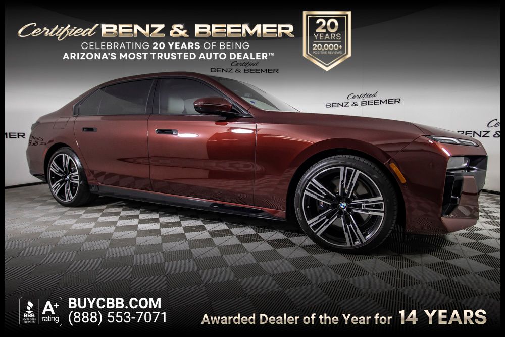 Aventurin Red Metallic 2023 BMW 7 Series Sedan All-Wheel Drive 8-Speed Automatic
