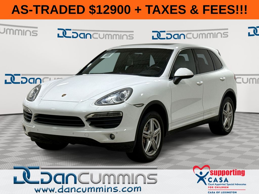 White 2013 Porsche Cayenne SUV / Crossover All-Wheel Drive 8-Speed Automatic