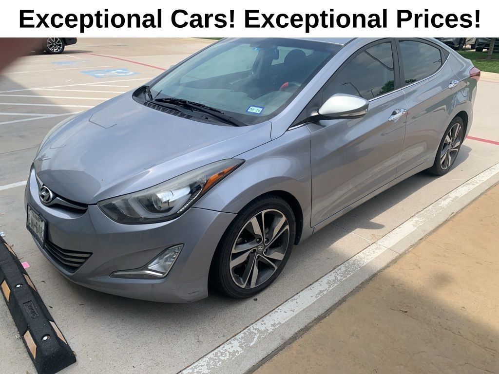 Shale Gray Metallic 2016 Hyundai Elantra Limited FWD Sedan Front-Wheel Drive 6-Speed Automatic