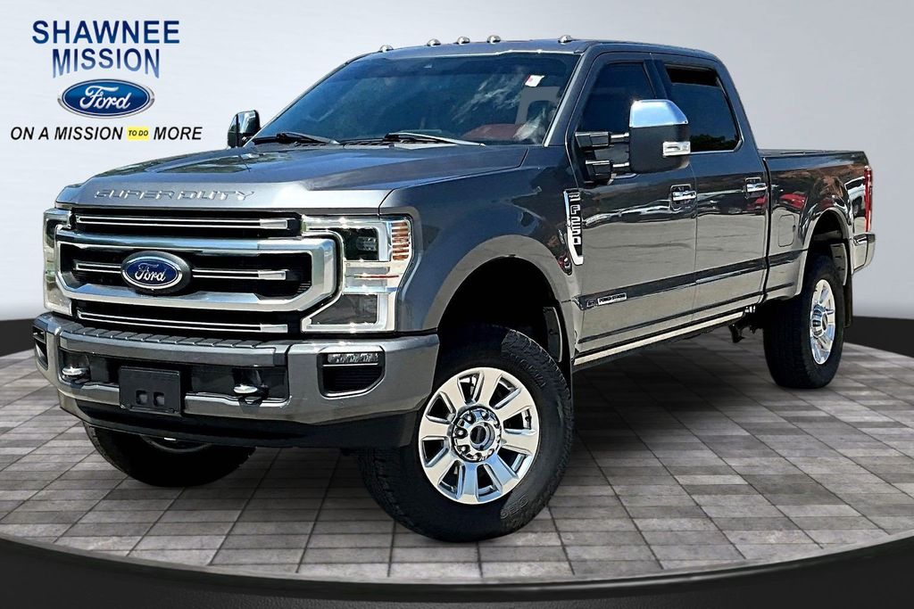 Carbonized Gray Metallic 2022 Ford F-250 Super Duty Pickup Truck Four-Wheel Drive Automatic