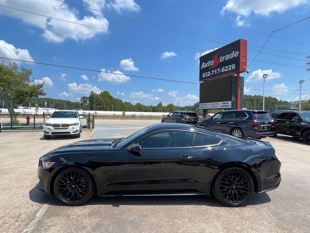 2016 Ford Mustang EcoBoost Premium Black at Wharton Ford