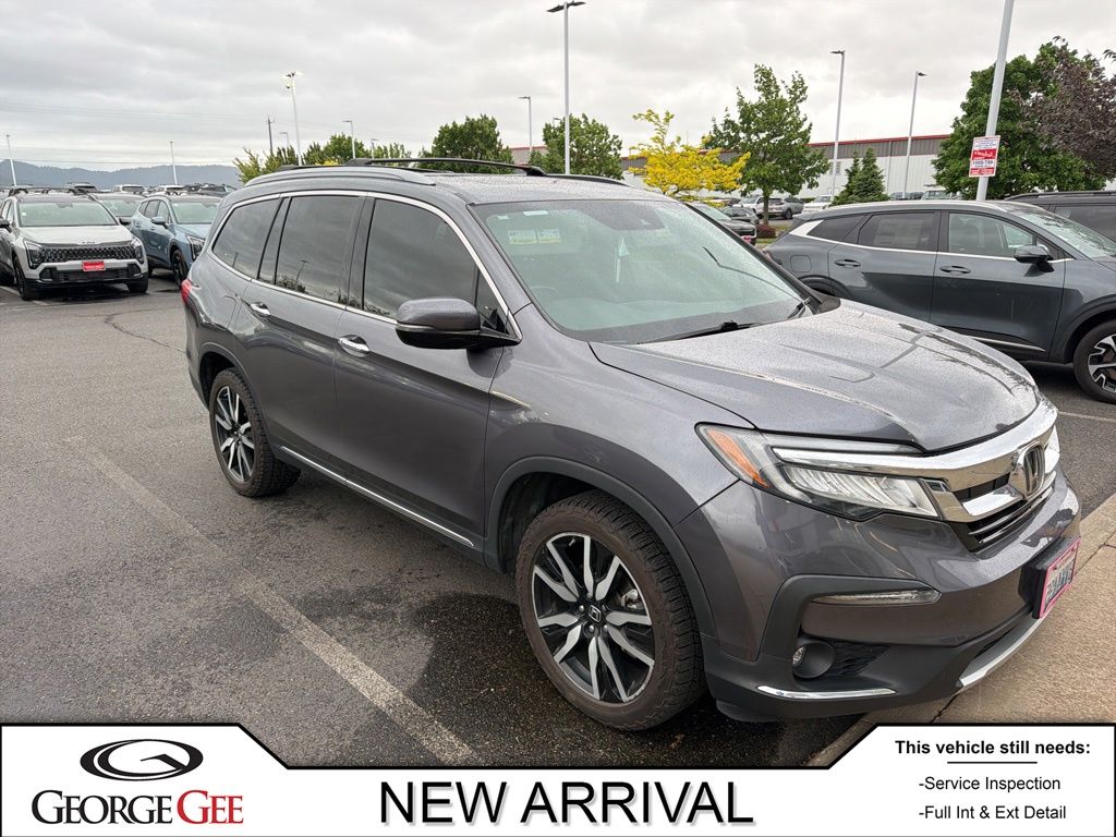 Gray (Steel) 2021 Honda Pilot Touring AWD with Rear Captains Chairs SUV / Crossover All-Wheel Drive 9-Speed Automatic
