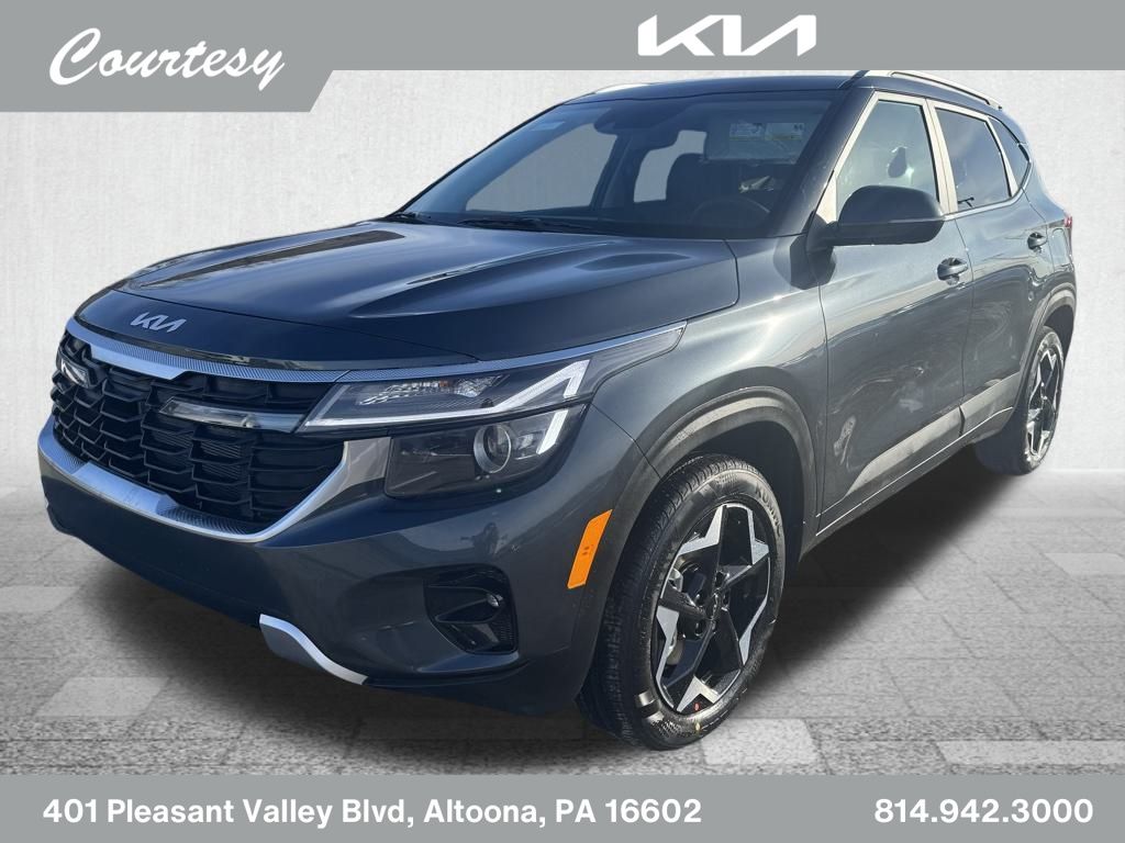 Gray 2026 Kia Seltos SUV / Crossover All-Wheel Drive Continuously Variable Transmission