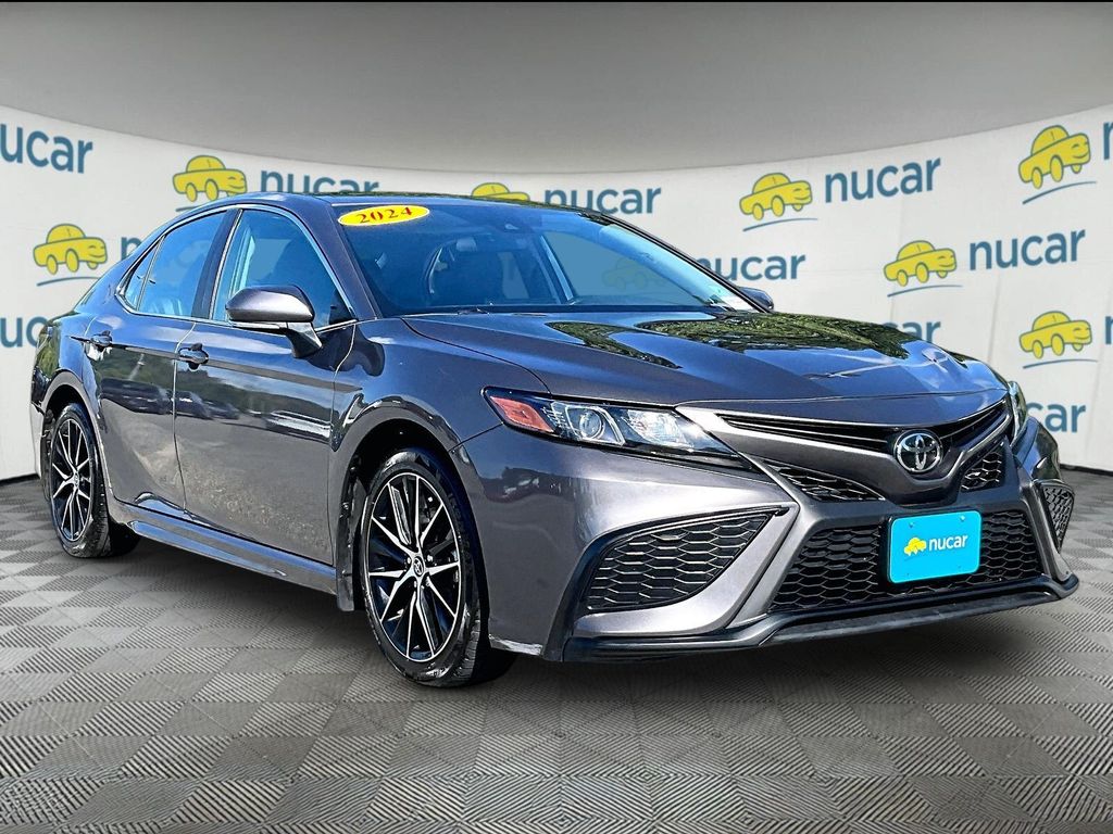 Predawn Gray Mica 2024 Toyota Camry Sedan All-Wheel Drive 8-Speed Automatic