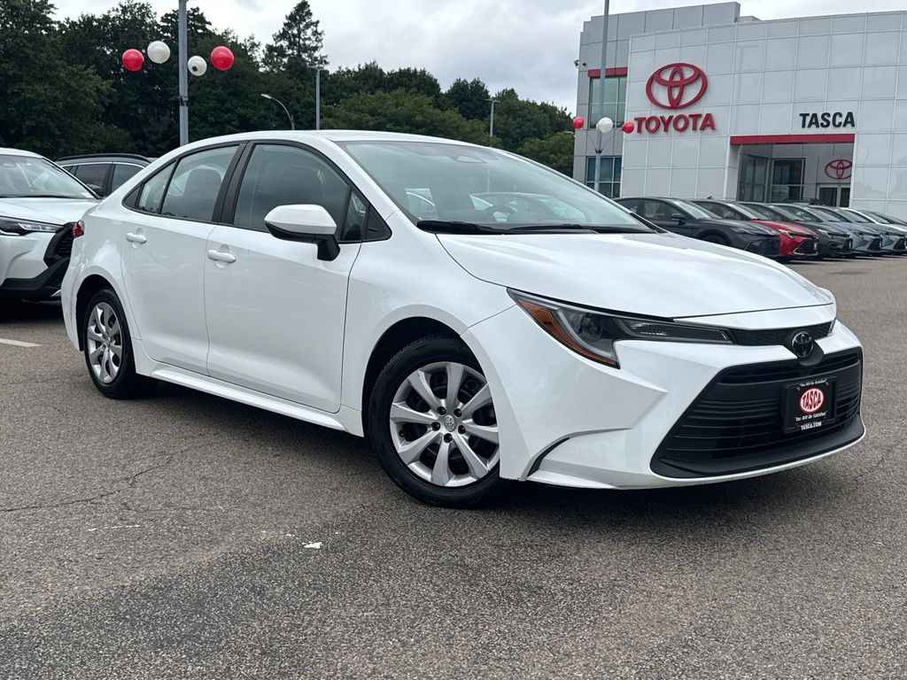 Ice Cap 2024 Toyota Corolla Sedan Front-Wheel Drive Continuously Variable Transmission