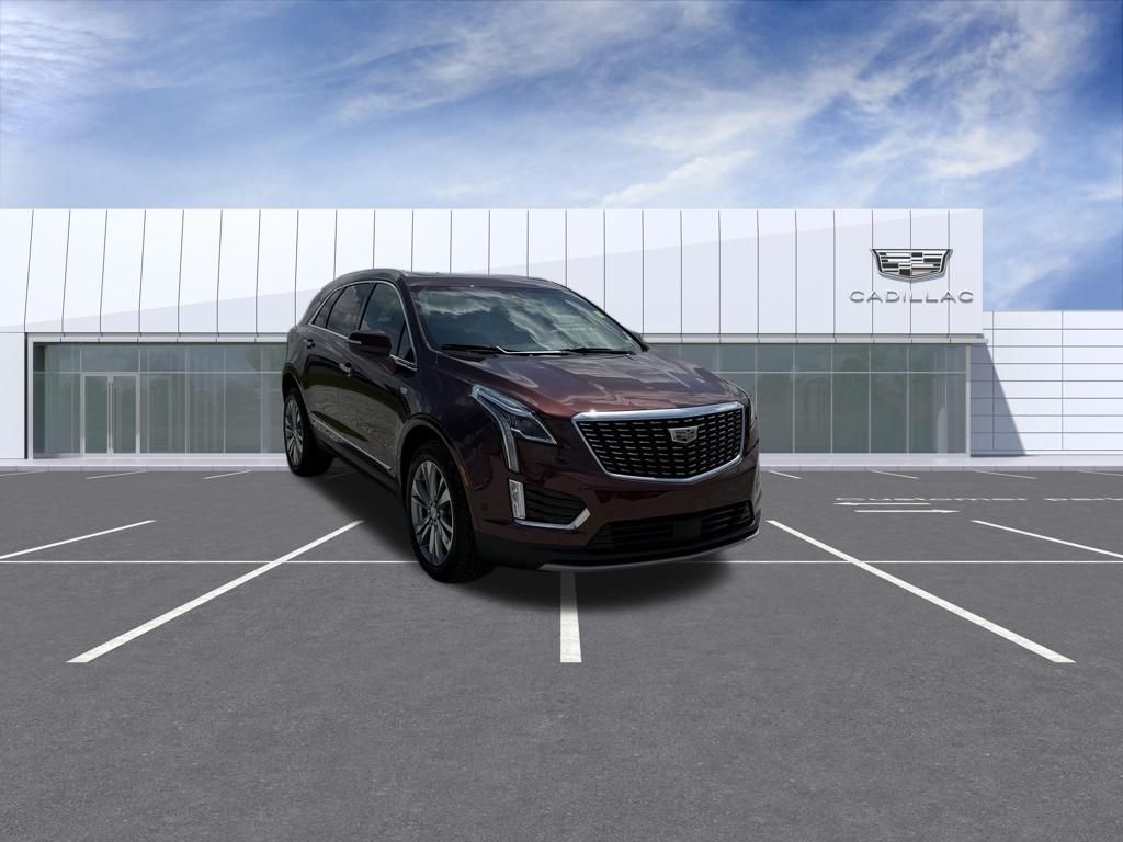 Rosewood Metallic 2023 Cadillac XT5 Premium Luxury AWD SUV / Crossover Four-Wheel Drive 9-Speed Automatic
