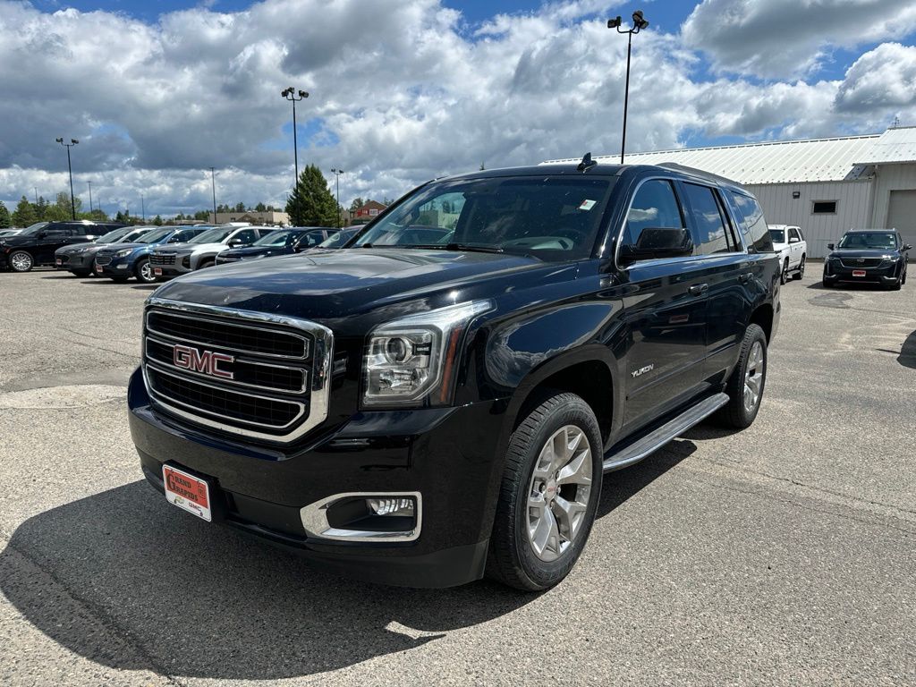 Onyx Black 2019 GMC Yukon SUV / Crossover Four-Wheel Drive 6-Speed Automatic Overdrive