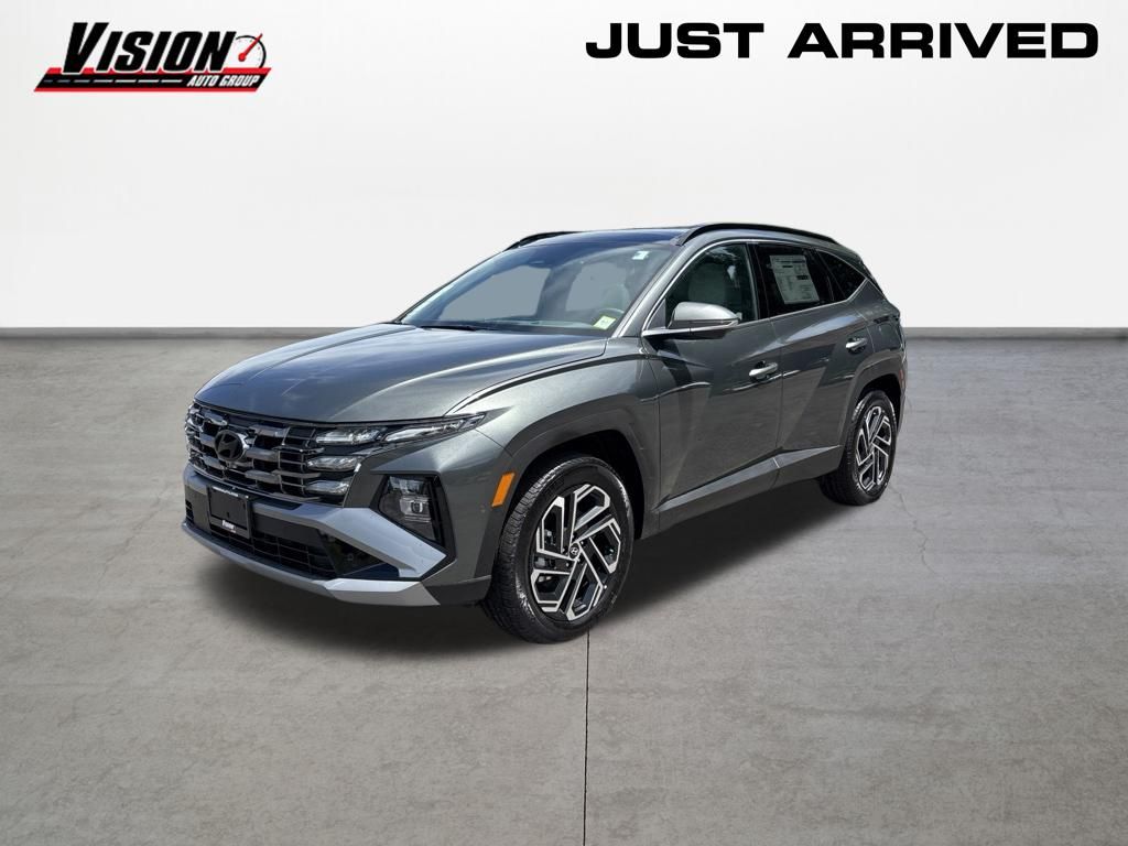 Amazon Gray 2026 Hyundai Tucson Hybrid Plug-In SUV / Crossover All-Wheel Drive 6-Speed Automatic
