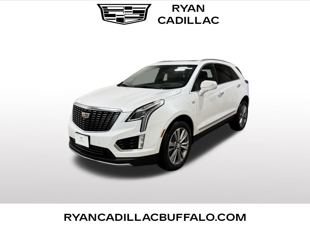 Crystal White Tricoat 2026 Cadillac XT5 SUV / Crossover Four-Wheel Drive 9-Speed Automatic