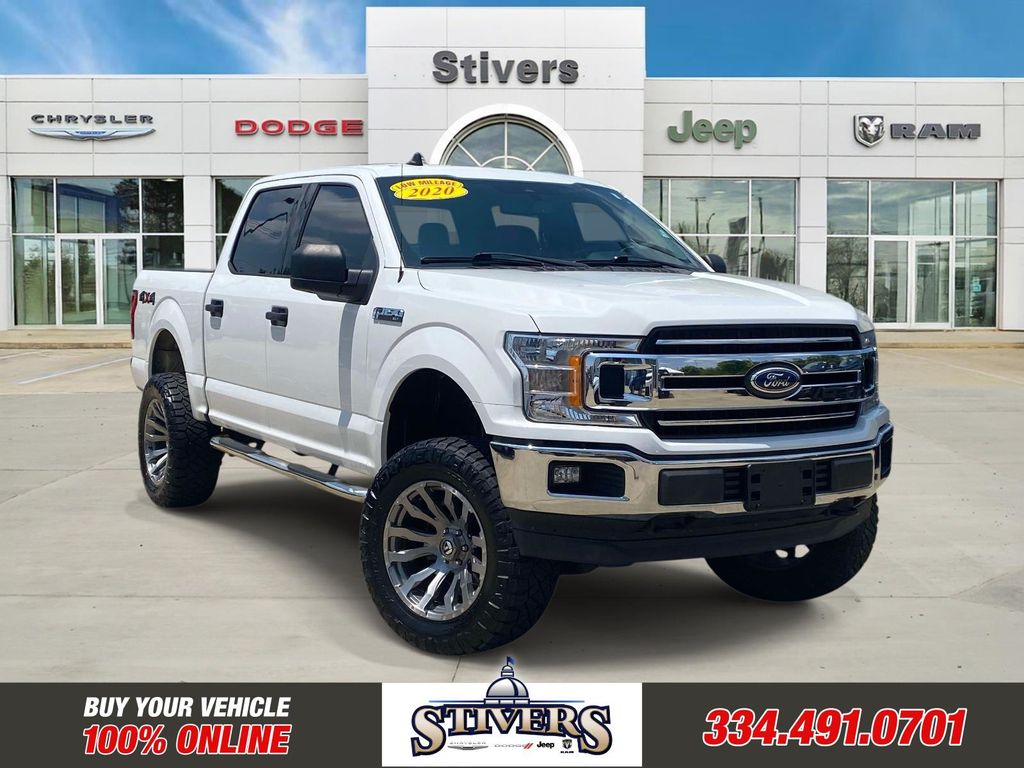 Oxford White 2020 Ford F-150 Pickup Truck Four-Wheel Drive Automatic