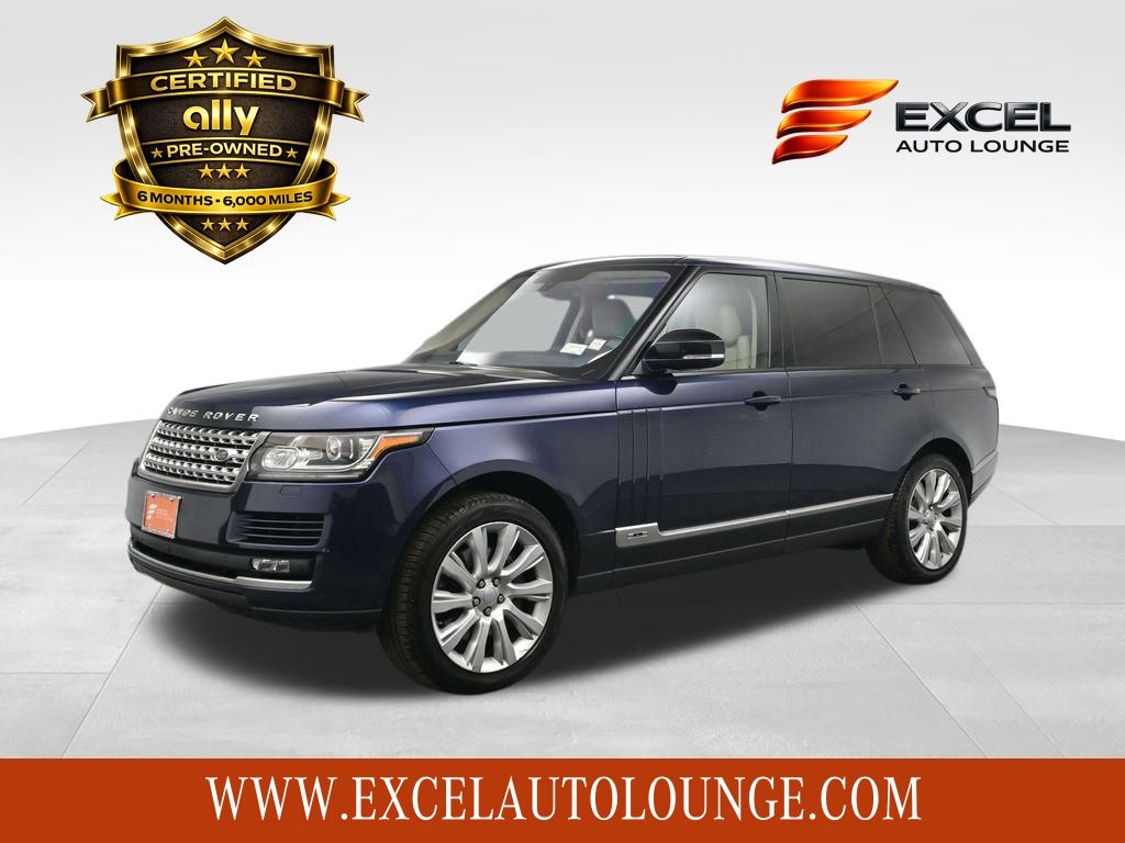 2016 Land Rover Range Rover V8 Supercharged LWB 4WD