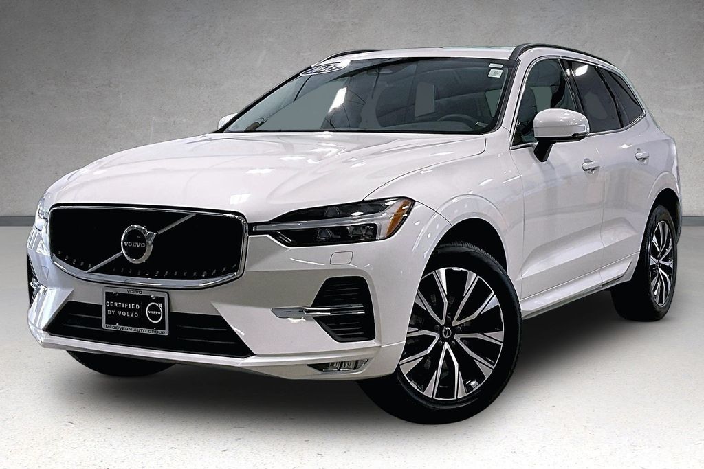 Crystal White Metallic 2023 Volvo XC60 SUV / Crossover All-Wheel Drive Automatic