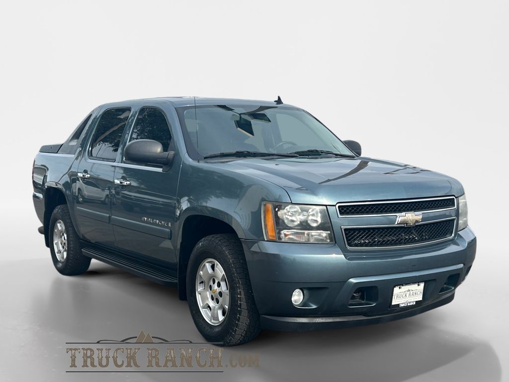 Blue 2009 Chevrolet Avalanche Pickup Truck Four-Wheel Drive 6-Speed Automatic