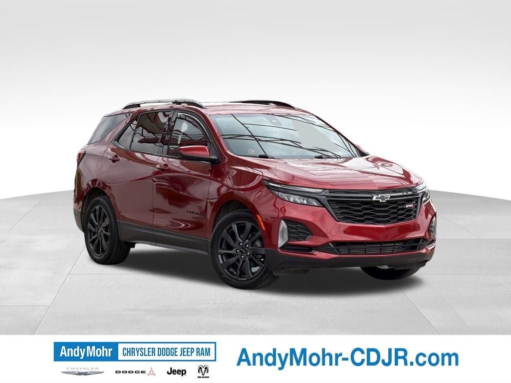 Radiant Red 2024 Chevrolet Equinox SUV / Crossover Front-Wheel Drive 6-Speed Automatic Overdrive