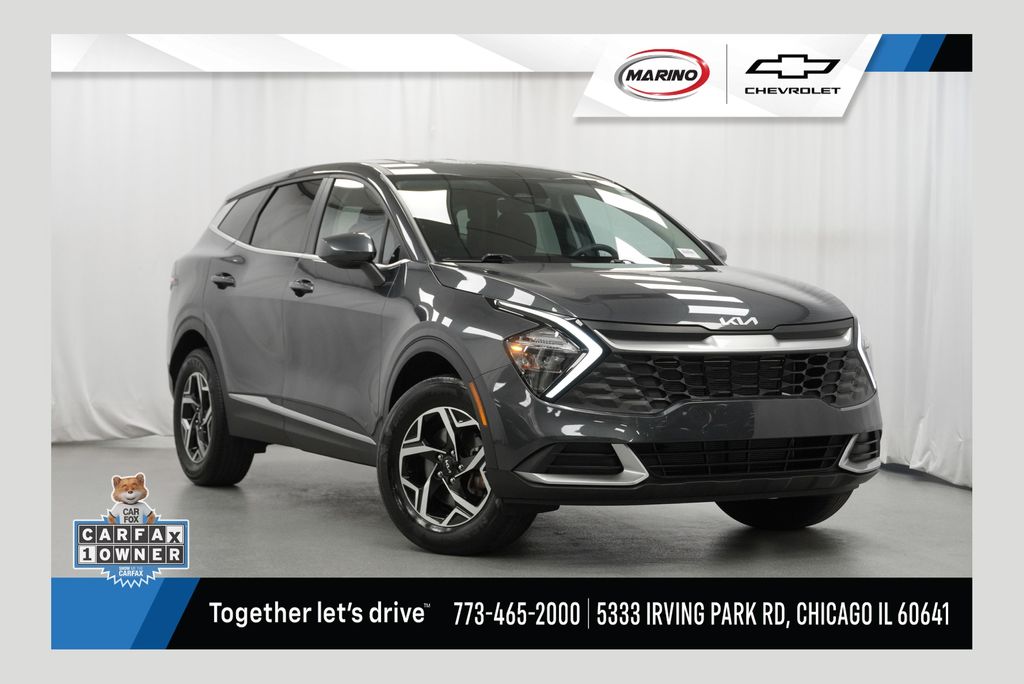 Gray 2023 Kia Sportage SUV / Crossover All-Wheel Drive 8-Speed Automatic