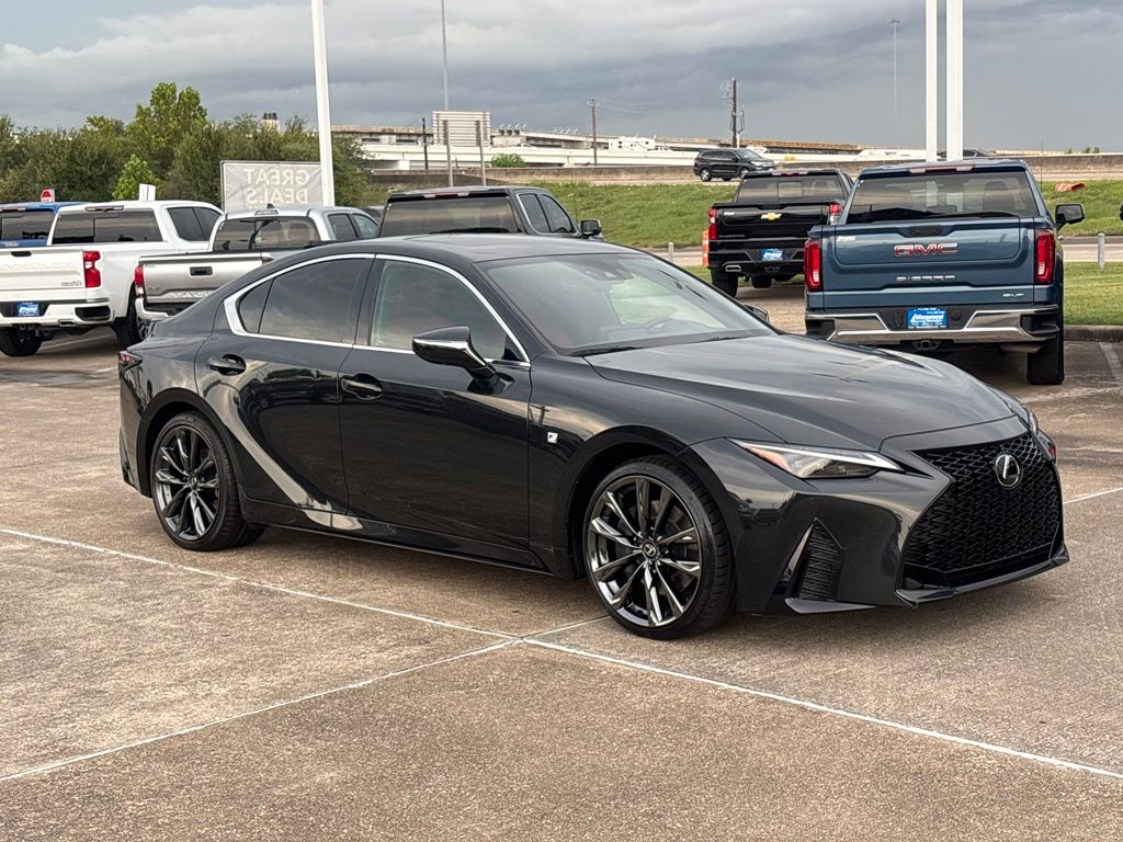 2024 Lexus IS 350 F SPORT Black at Westside Lexus