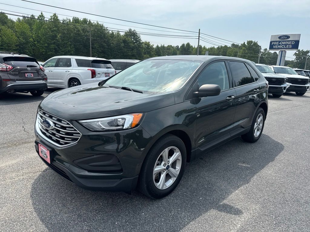 Green Metallic 2022 Ford Edge SUV / Crossover All-Wheel Drive 8-Speed Automatic
