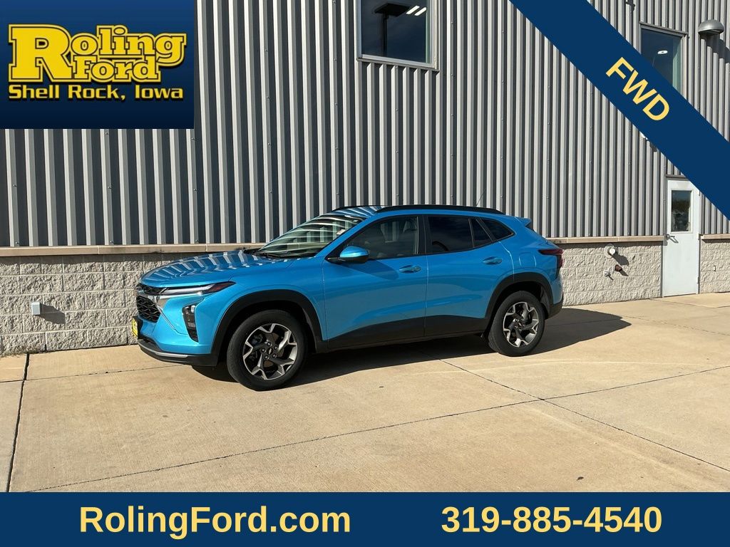 Marina Blue Metallic 2025 Chevrolet Trax SUV / Crossover Front-Wheel Drive 6-Speed Automatic