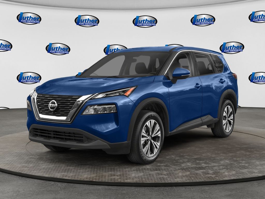 2023 Nissan Rogue SV Blue at Auto Express Mitsubishi