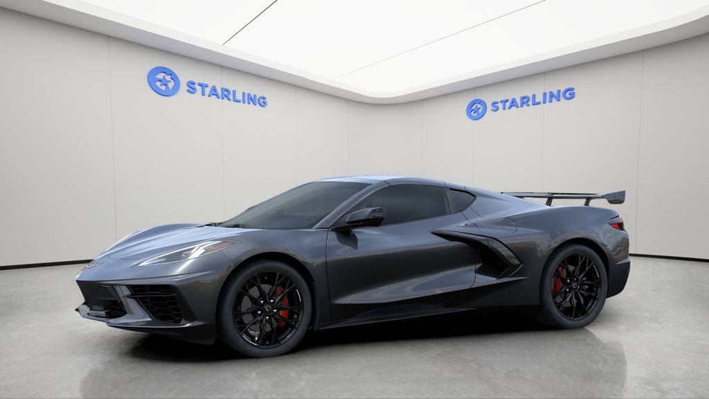 Pitch Gray Metallic 2027 Chevrolet Corvette Coupe Rear-Wheel Drive 8-Speed Dual Clutch