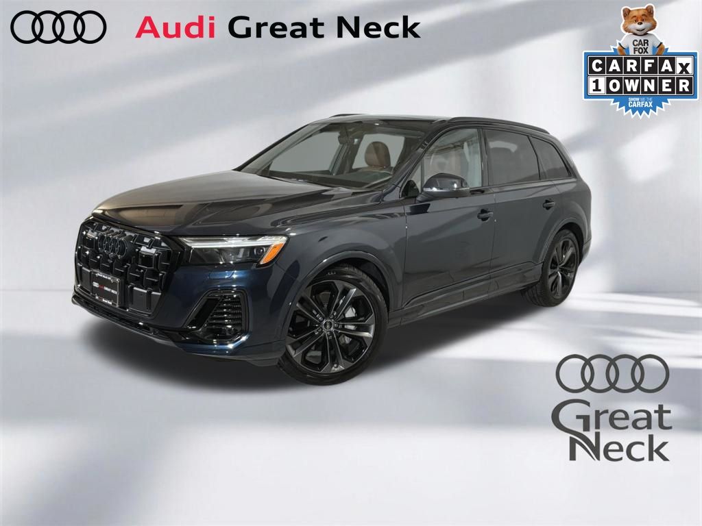 Waitomo Blue Metallic 2025 Audi Q7 quattro Premium Plus 55 TFSI SUV / Crossover All-Wheel Drive 8-Speed Automatic
