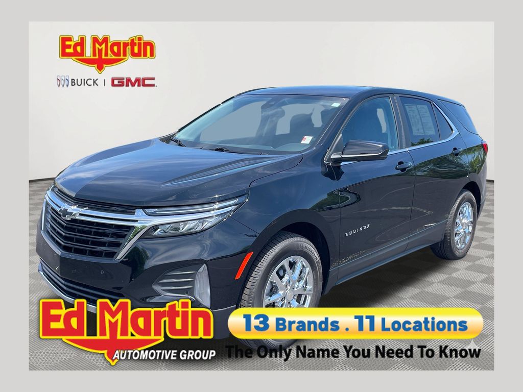Black Metallic 2024 Chevrolet Equinox SUV / Crossover Front-Wheel Drive 6-Speed Automatic Overdrive