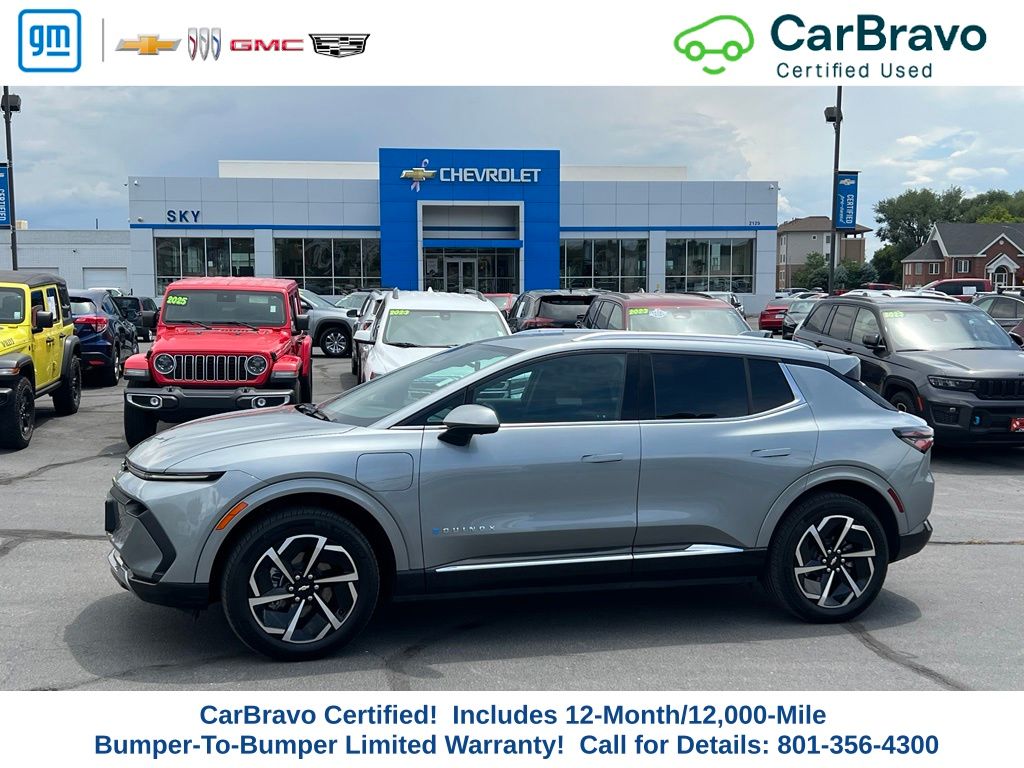 Sterling Gray Metallic 2024 Chevrolet Equinox EV SUV / Crossover All-Wheel Drive 1-Speed Automatic