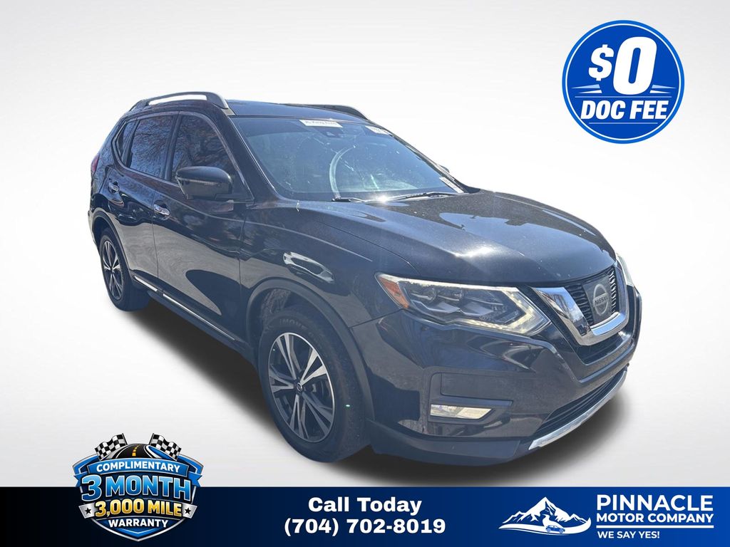 Gray (Magnetic Black) 2017 Nissan Rogue SL AWD SUV / Crossover All-Wheel Drive Continuously Variable Transmission