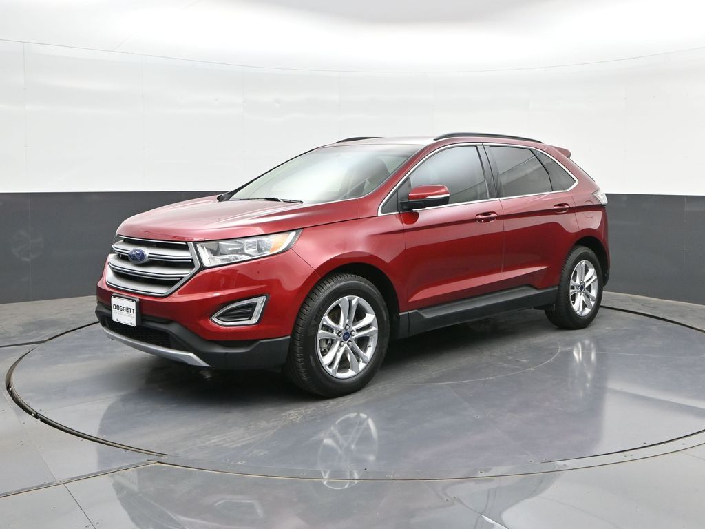 Ruby Red 2016 Ford Edge SUV / Crossover Front-Wheel Drive 6-Speed Automatic