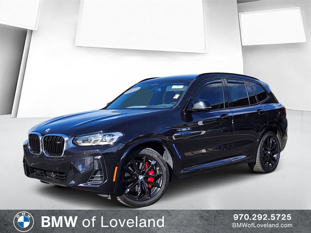 Carbon Black Metallic 2022 BMW X3 M40i AWD SUV / Crossover All-Wheel Drive 8-Speed Automatic