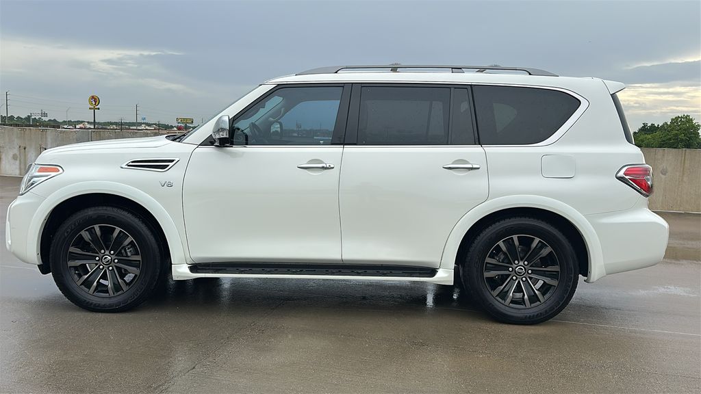 2020 Nissan Armada Platinum White at Cook Ford