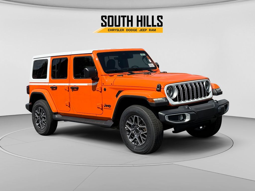 2026 Jeep Wrangler Sahara Orange at South Hills CDJR
