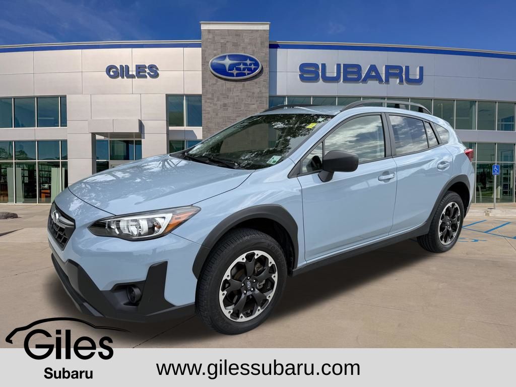 Cool Gray Khaki 2021 Subaru Crosstrek Base AWD SUV / Crossover All-Wheel Drive Continuously Variable Transmission