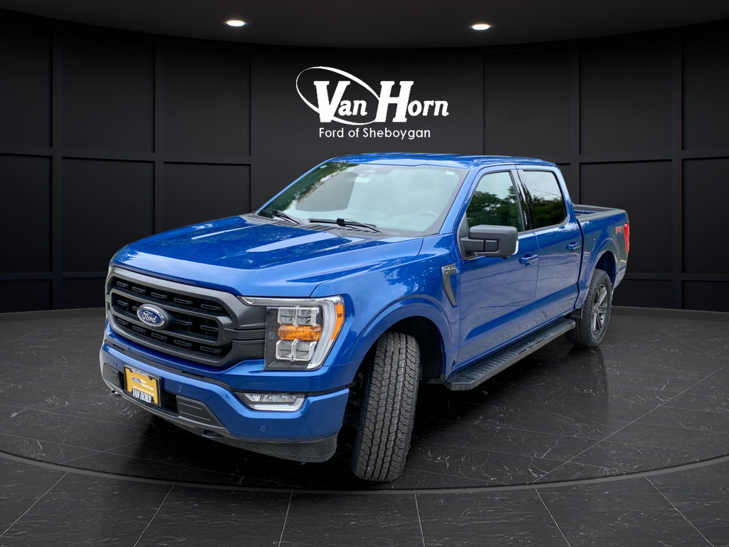 Certified Used 2023 Atlas Blue Metallic Ford XLT image 3