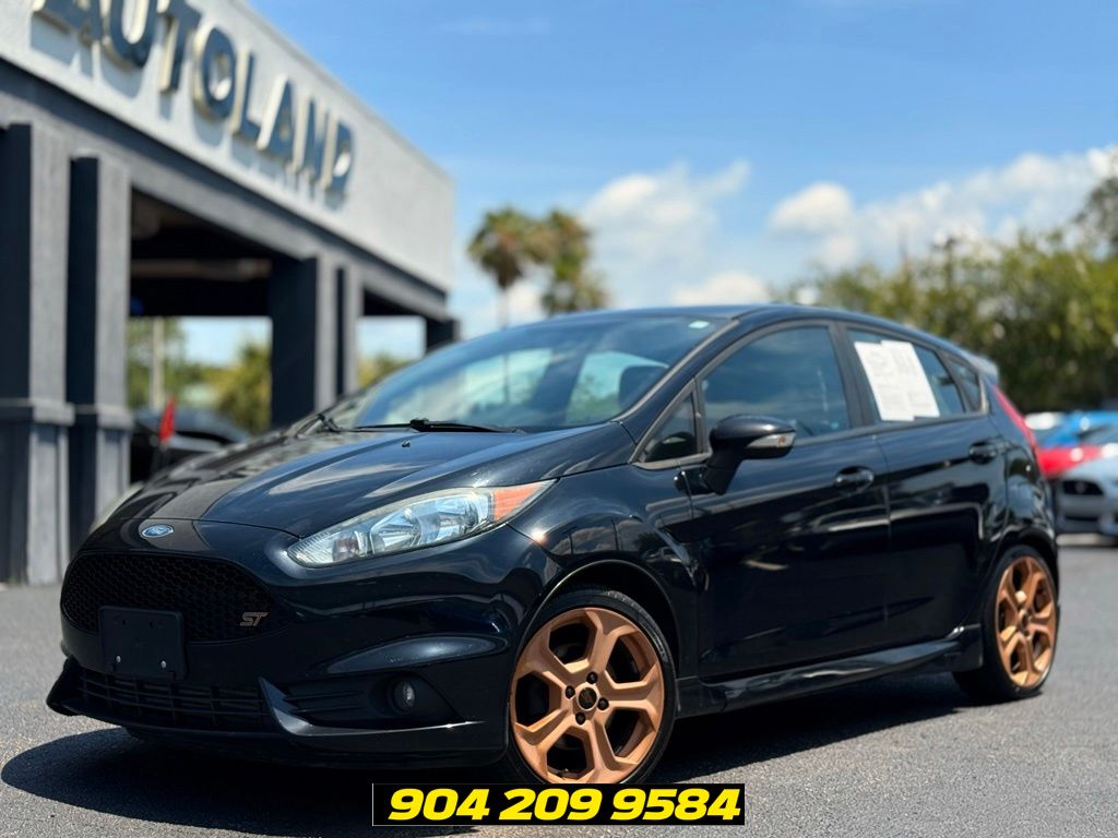 Shadow Black 2016 Ford Fiesta ST Hatchback Front-Wheel Drive 6-Speed Manual