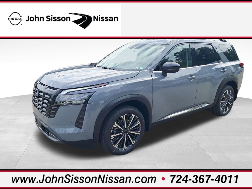 2026 Nissan Pathfinder Platinum Gray at South Hills Kia