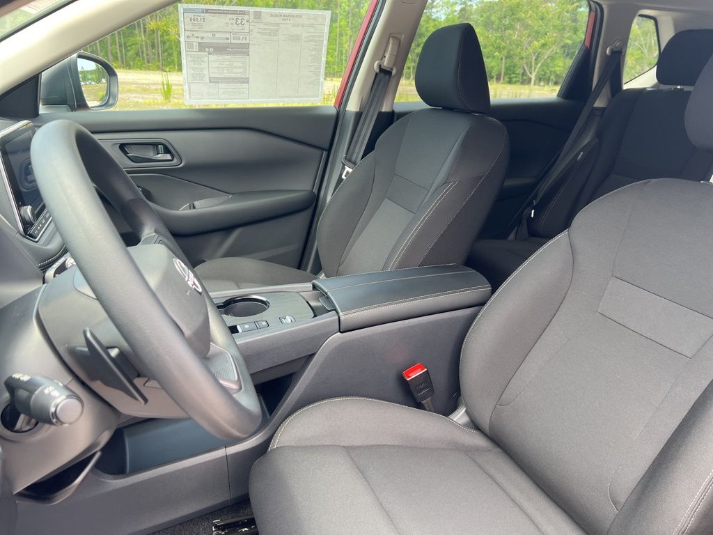 2025 Scarlet Ember Tintcoat Nissan Rogue S FWD SUV